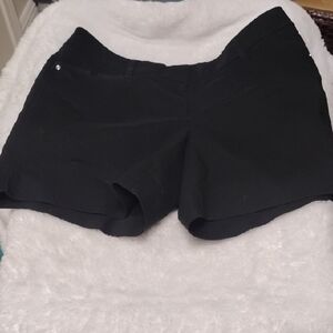 Elegant Black Women's Bermuda Shorts